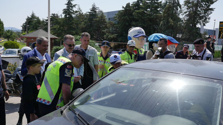 Balıkesir-Çanakkale kara yolunda bayram öncesi trafik denetimi yapıldı